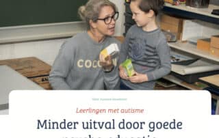 Omslagfoto artikel 'Minder uitval door goede psycho-educatie' door Suzanne Rouwhorst